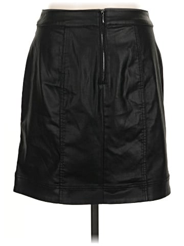 White House Black Market Faux Leather Skirt (view 2)