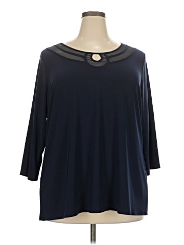 Adele & May 3/4 Sleeve Top (view 1)
