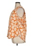 Alfani 100% Polyester Orange Sleeveless Blouse Size XL - photo 5