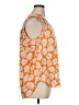 Alfani 100% Polyester Orange Sleeveless Blouse Size XL - photo 4