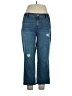 Style&Co Hearts Blue Jeans Size 16 - photo 1