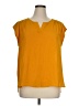 DR2 100% Polyester Orange Short Sleeve Top Size XL - photo 1