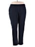 Ruby Rd. Solid Blue Casual Pants Size 2X - photo 1