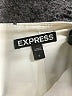 Express Checkered-gingham Ivory Formal Skirt Size 4 - photo 4