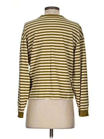 Madewell Supima&reg; Cotton Essential Long-Sleeve Tee in Zetta Stripe (view 2)