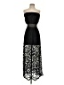Aqua Animal Print Black Cocktail Dress Size XS - photo 1