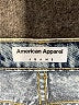 American Apparel Blue Denim Shorts Size 26 waist - photo 3