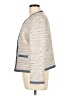 J. McLaughlin 100% Cotton Tweed Ivory Jacket Size L - photo 5