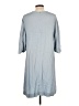 Samsoe Samsoe Solid Gray Casual Dress Size L - photo 2