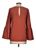 dalia Brown Long Sleeve Blouse Size XS - photo 2