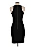 Mason Color Block Solid Black Ivory Cocktail Dress Size 10 - photo 2