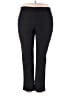 Ruby Rd. Chevron-herringbone Black Casual Pants Size 20 - photo 1