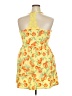 No Boundaries Tropical Yellow Cocktail Dress Size XXL - photo 2