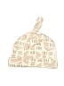 Nordstrom 100% Cotton Ivory Beanie One size (baby) - photo 2