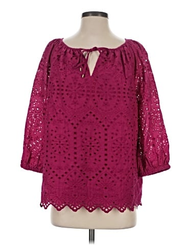 Lauren by Ralph Lauren 3/4 Sleeve Blouse (view 1)