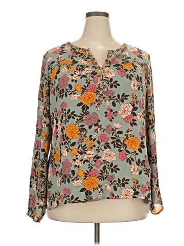 DR2 3/4 Sleeve Blouse (view 1)