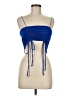 Love J Blue Sleeveless Top Size M - photo 1