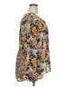 DR2 100% Polyester Gray 3/4 Sleeve Blouse Size XXL - photo 4