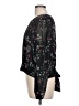 Willow & Clay 100% Polyester Black Long Sleeve Blouse Size L - photo 5