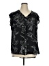 Apt. 9 100% Polyester Black Sleeveless Blouse Size XL (estimated) - photo 1