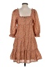 Versona Orange Casual Dress Size S - photo 2