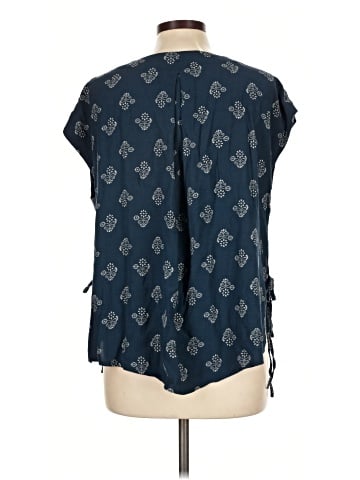 Madewell Skylight Side-Tie Top in Flowerstamp (view 2)