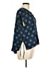 Madewell Blue Short Sleeve Blouse Size L - photo 4