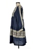 Unbranded Paisley Blue Casual Dress Size M - photo 5