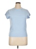 Free Assembly Blue Short Sleeve Top Size XL - photo 1