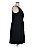 Lands' End Solid Black Cocktail Dress Size XL - photo 4