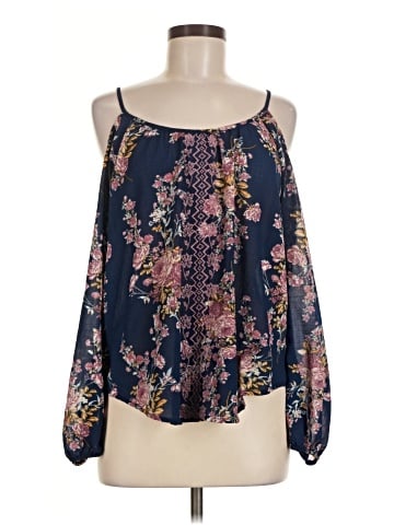 Rewind Long Sleeve Blouse (view 1)