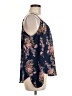 Rewind Blue Long Sleeve Blouse Size M - photo 4