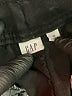 Gap Solid Black Track Pants Size M - photo 7