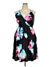 Unbranded Floral Black Cocktail Dress Size XXL - photo 1
