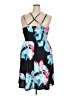 Unbranded Floral Black Cocktail Dress Size XXL - photo 2