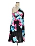 Unbranded Floral Black Cocktail Dress Size XXL - photo 4