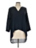 Alfani 100% Polyester Blue 3/4 Sleeve Blouse Size 10 - photo 1