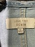 Love Tree Blue Denim Vest Size L - photo 6