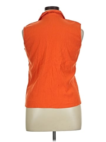 St. John's Bay Sleeveless Button-Down Shirt (view 2)