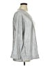 Weekends by Chico's Metallic Silver 3/4 Sleeve Top Size XL (3) - photo 4