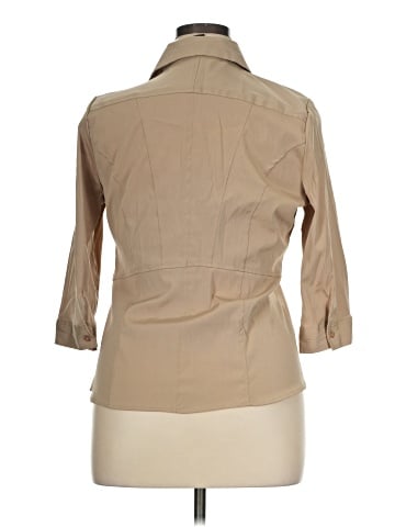Antilia Femme 3/4 Sleeve Button-Down Shirt (view 2)