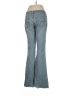 Wet Seal Chevron-herringbone Blue Jeans Size 7 - photo 2