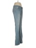 Wet Seal Chevron-herringbone Blue Jeans Size 7 - photo 4