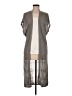 August Silk Gray Cardigan Size M (estimated) - photo 1