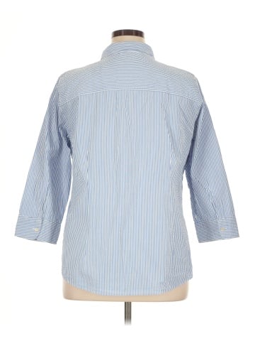L.L.Bean 3/4 Sleeve Button-Down Shirt (view 2)