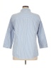 L.L.Bean 100% Cotton Stripes Blue 3/4 Sleeve Button-Down Shirt Size 1X - photo 2