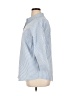 L.L.Bean 100% Cotton Stripes Blue 3/4 Sleeve Button-Down Shirt Size 1X - photo 5