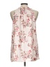 Brixon Ivy 100% Polyester Pink Sleeveless Blouse Size L - photo 2