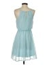 Blue Rain 100% Polyester Blue Cocktail Dress Size XS - photo 2