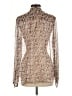Theory 100% Silk Ivory Long Sleeve Silk Top Size L - photo 2